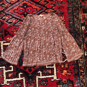 Floral Long Sleeved Top